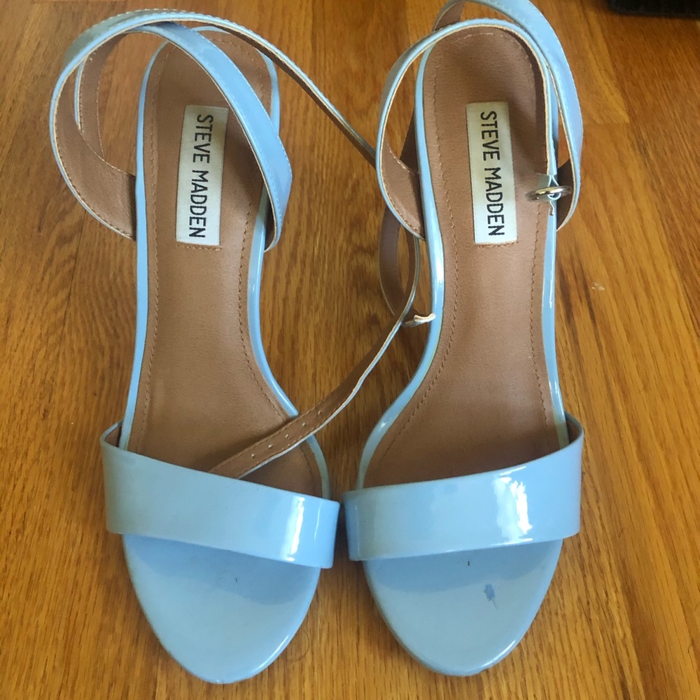 Steve Madden Light Blue Heels
